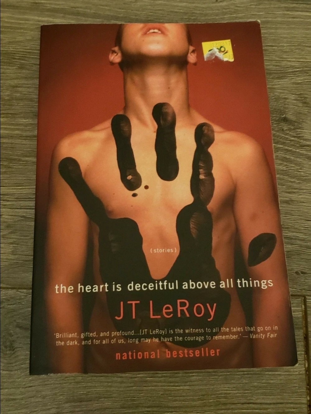 'The Heart Is Deceitful Above All Things' - Red Cover Art Print